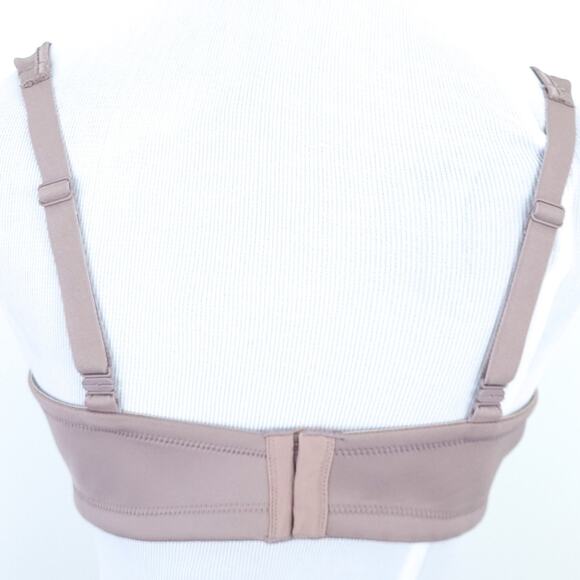 Vanity Fair Caress Wirefree Bra 40C Taupe Full Coverage, Convertible Straps - Picture 4 of 6